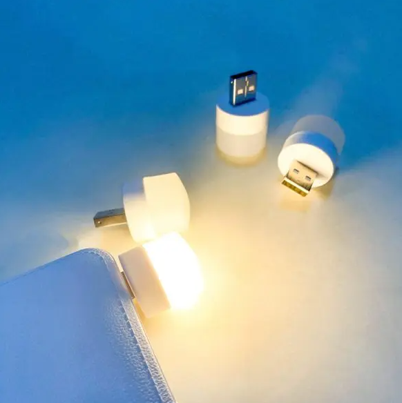 3Pcs Wall Socket Plug-in LED Night Light USB